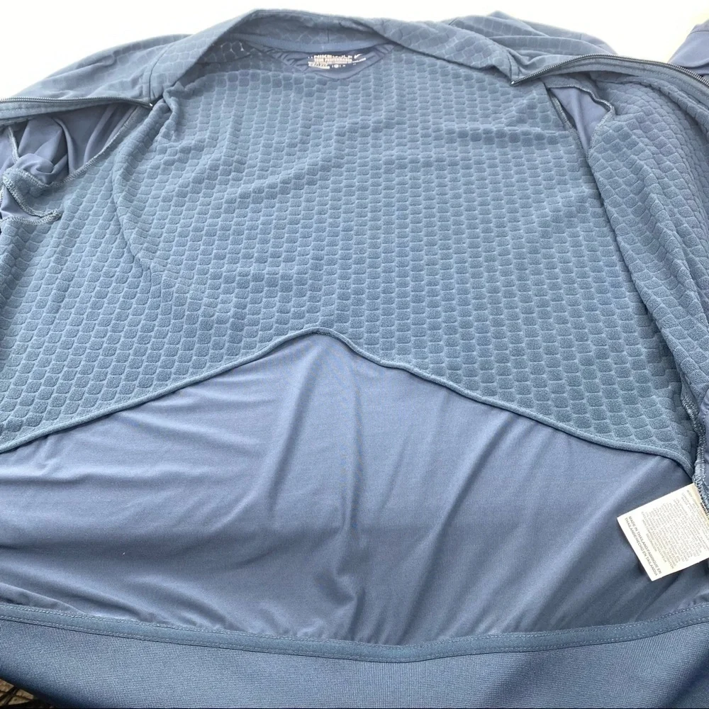Nike Golf Tour Performance Dri-fit Textured Print Full Zip Jacket